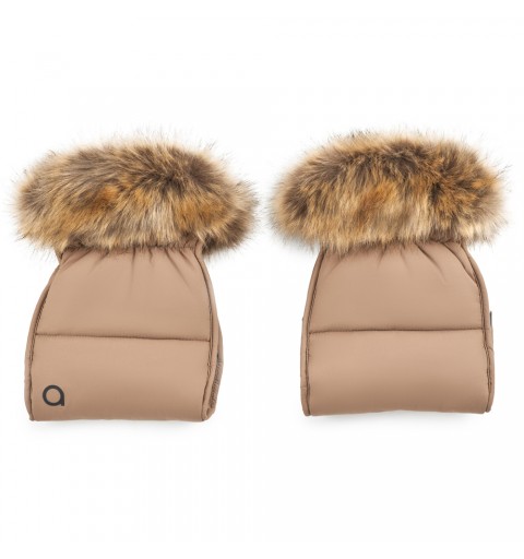 Anex Muff Transformer - Mufki ocieplacze do wózków dziecięcych | Brązowy